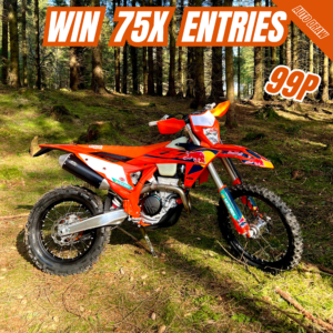 WIN 75X ENTRIES TO THE 2025 KTM 350 EXC-F