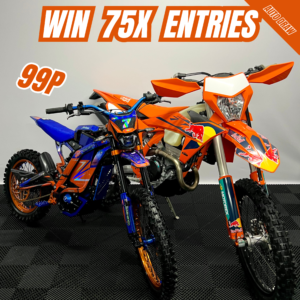 WIN 75X ENTRIES TO THE KTM 350 EXC-F OR THE 81V SURRON DRAW #2