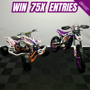 WIN 75X ENTRIES TO THE HONDA AND SURRON DRAW #3