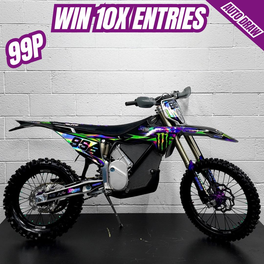 WIN 10X ENTRIES TO THE BRAND NEW 80HP ROAD LEGAL STARK COMP