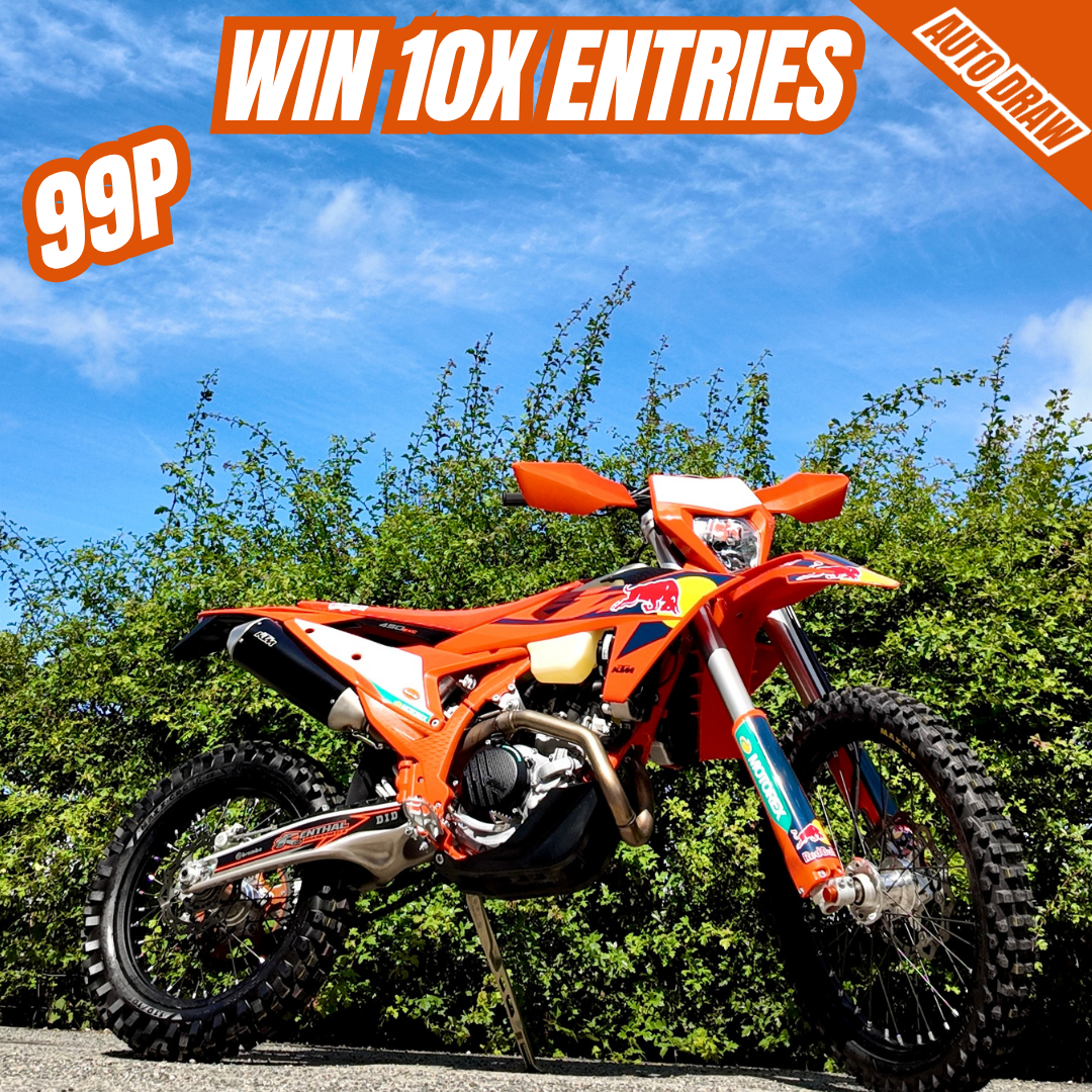 WIN 10X ENTRIES TO THE KTM 450 EXC #2