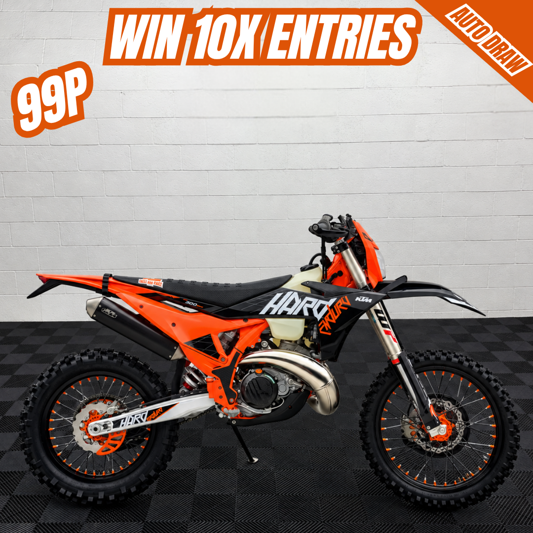 WIN 10X ENTRIES TO THE 2027 KTM HARD ENDURO